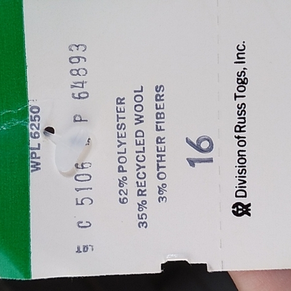 Vintage rrr Russ Brown Skirt. Size 16 NWT - Picture 10 of 12